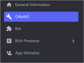 oauth2 Discord developer portal